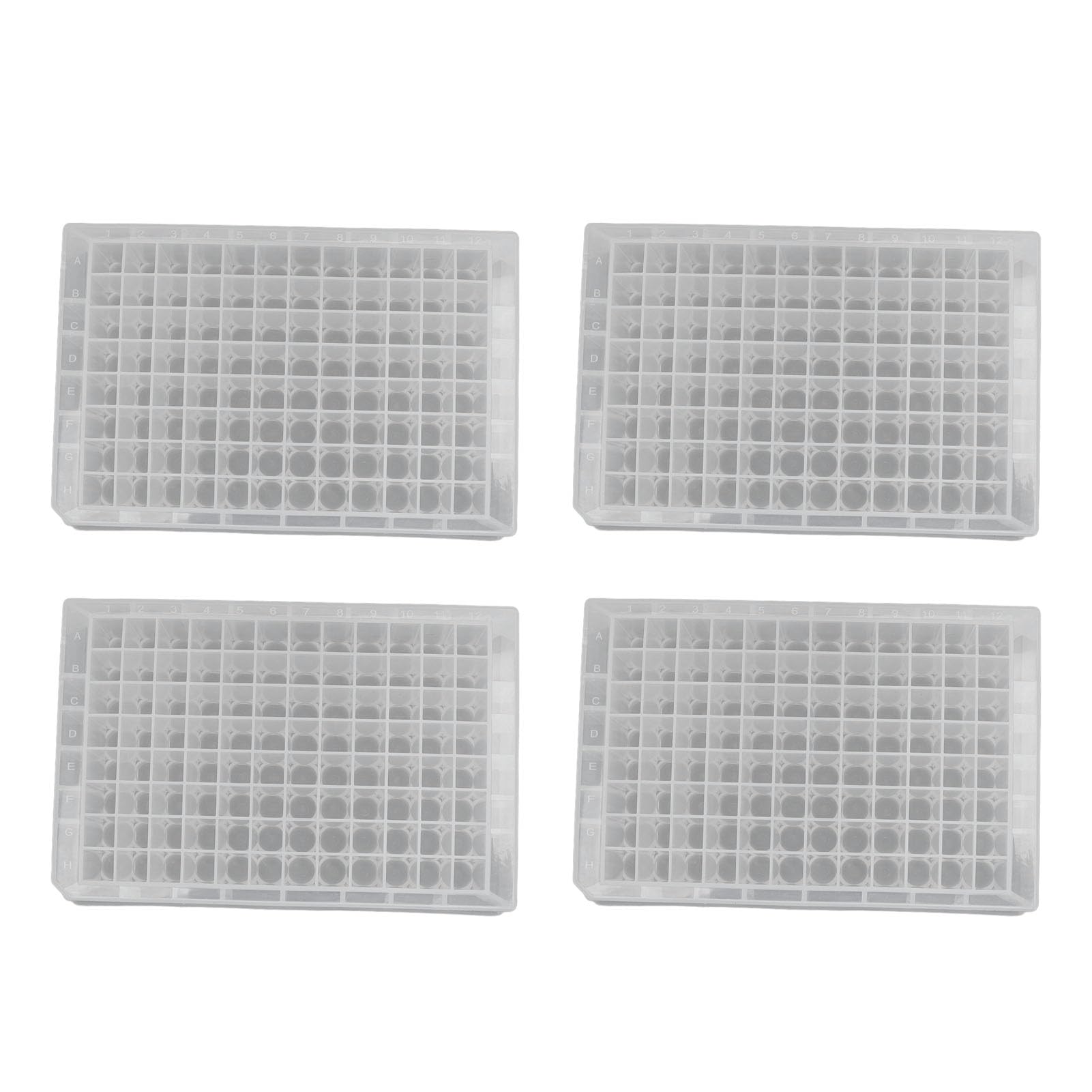 Plastic Laboratory Storage Microplates Made of Polypropylene 96 Wells 2.2ML V Bottom Well 10Pcs Deep Well Plate Office School Supplies