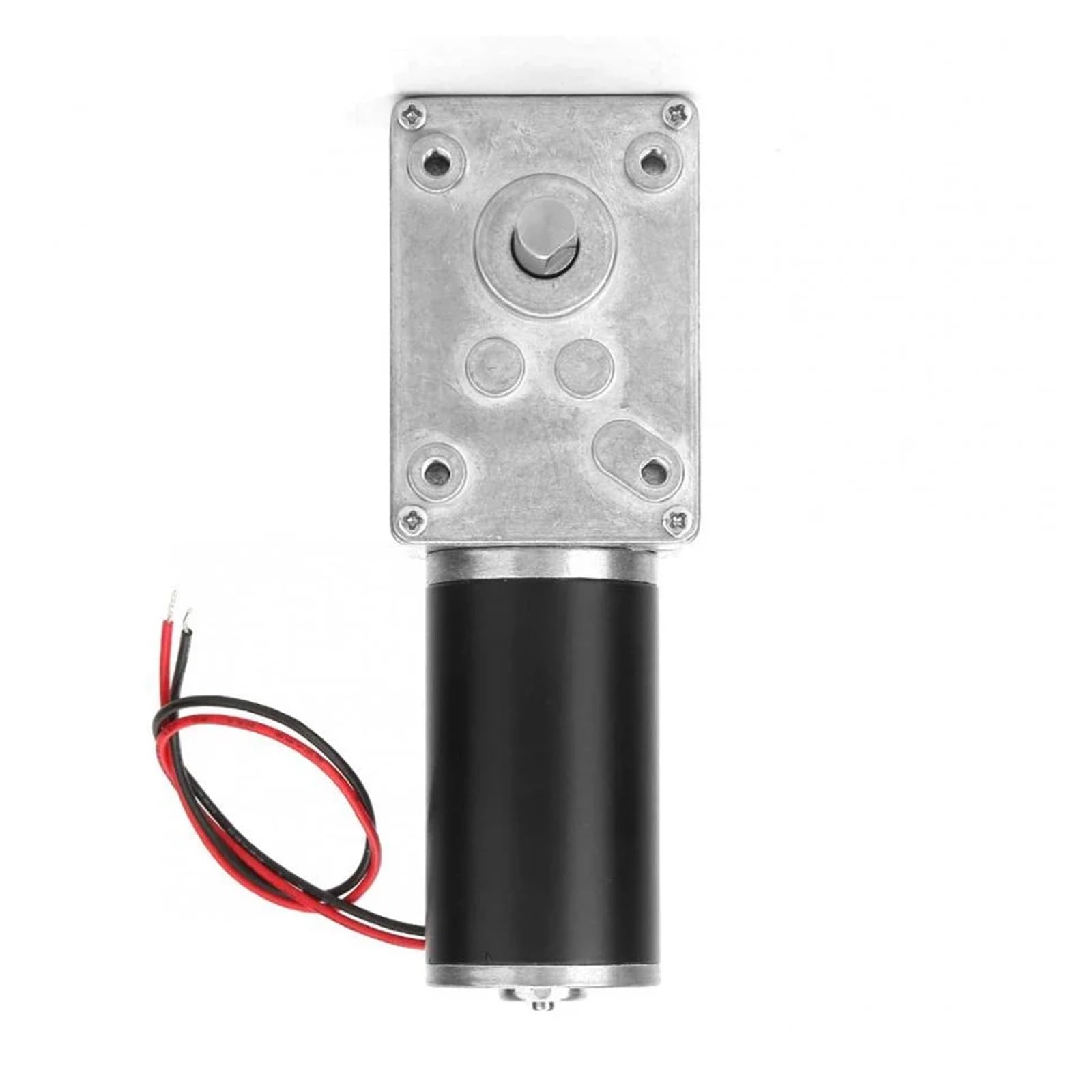 Schiebetor-Set DC 12 V 24 Schneckengetriebemotor, 7–470 U/min, hohes Drehmoment, D-Wellenmotor, 8 mm Welle, drehbare Tischtür, Selbsthemmung, 70 kg, cm, 6,5 A(7RPM,24V)