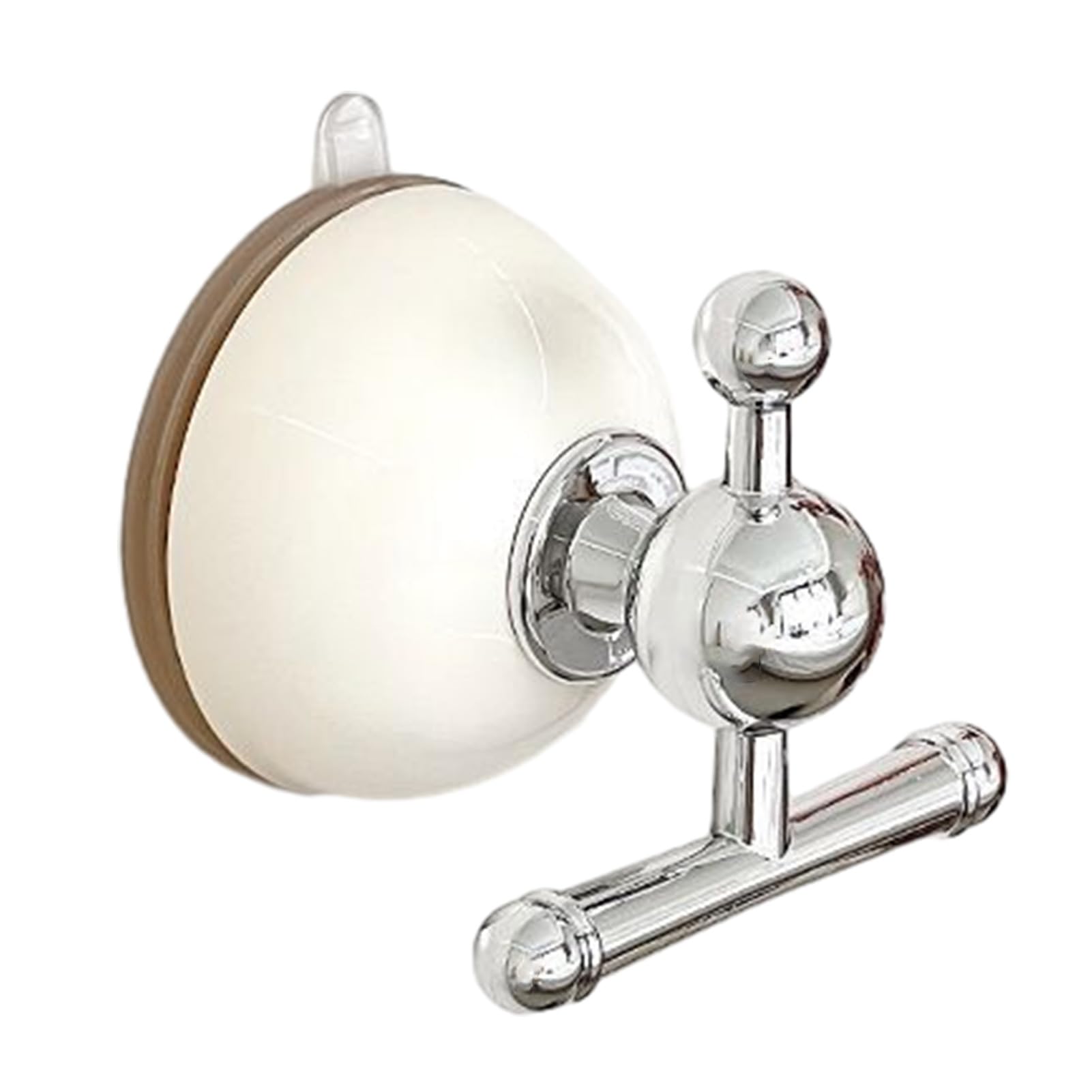 Suction Cup Hook Strong Hold Resistant Hook No Drill Reusable Holder for Bathroom Towels Wet Towels