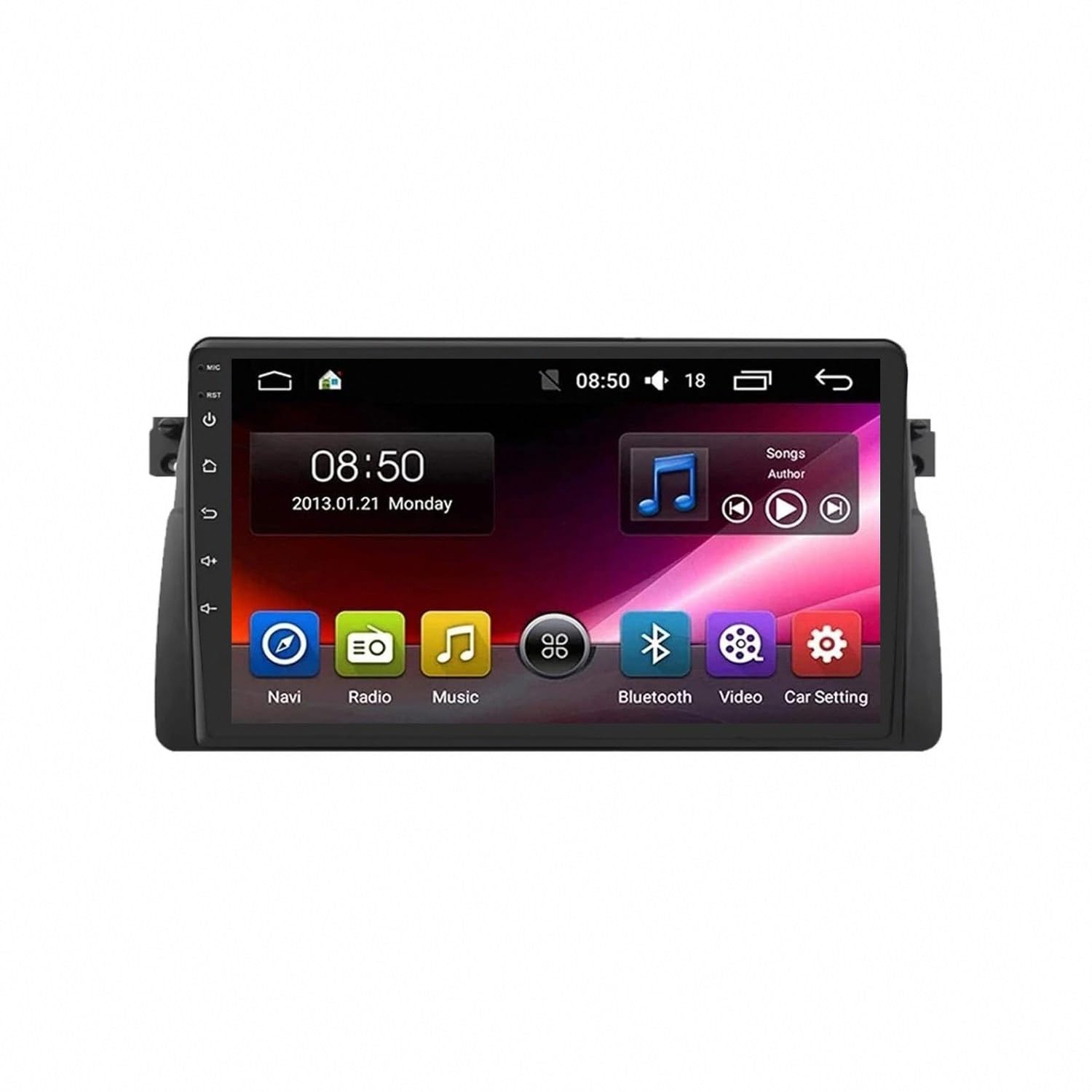 Autorradio BMW E46 1998-2005 con Mirror Link Bluetooth y navegador 4 Nuclear 32G 8