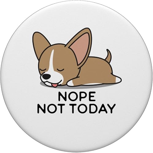 Miniatura 3 de Chihuahua Perro Cachorro Animal Lover Fondo Blanco PopSockets PopGrip Agarre intercambiable para teléfonos y tabletas