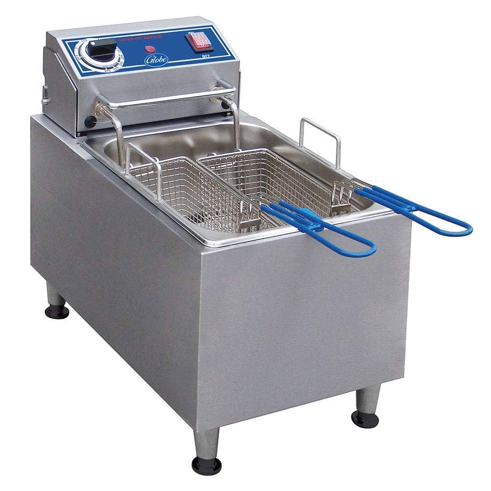 Amazon.com: Globe PF10E, 10-Pound Electric Countertop Fryer