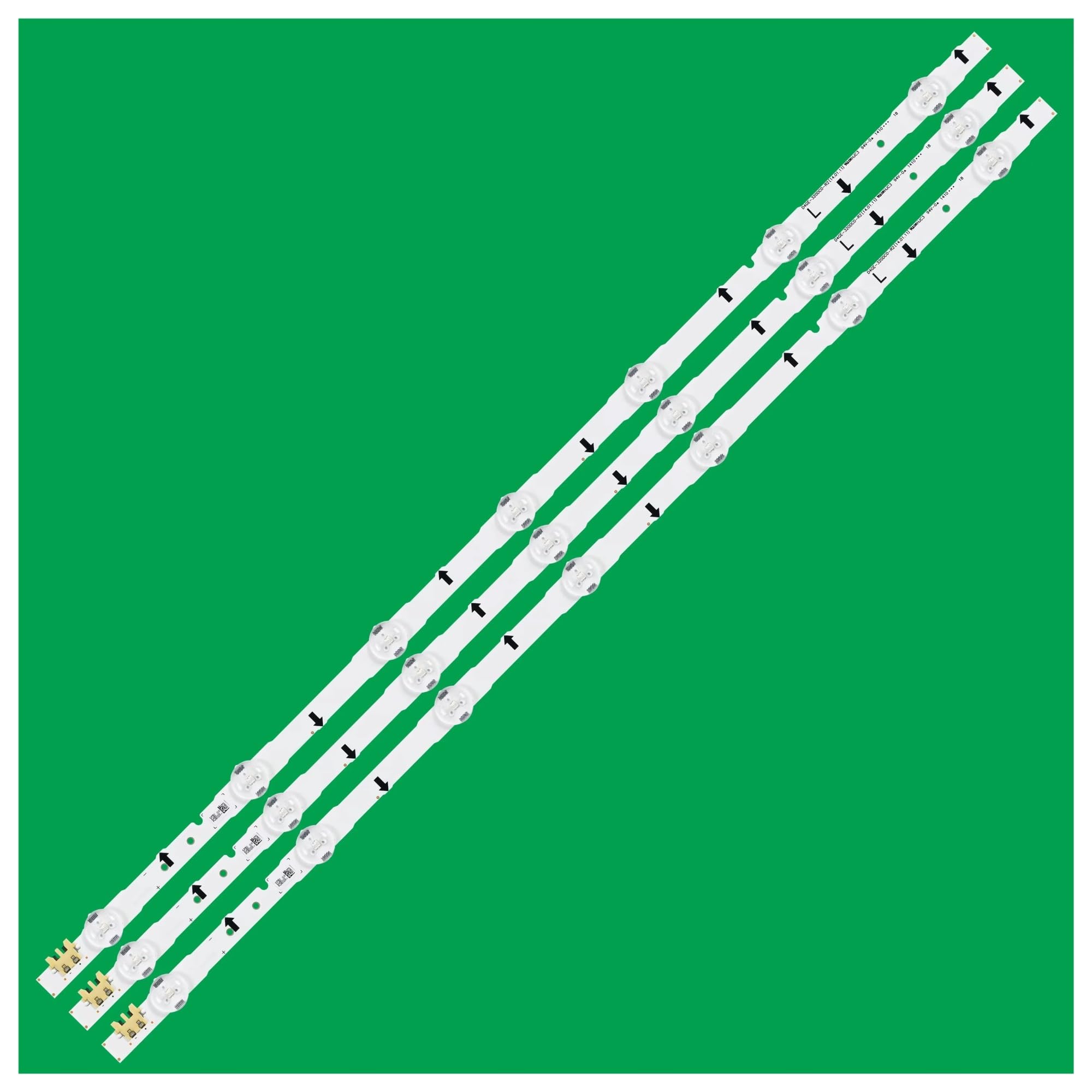 YUEZUYIOU LED Backlight Strip for 2014SVS32HD UE32H4500AW UE32H4000 UE32H4500 UE32H4580 D4GE-320DC0-R3 D4GE-320DC0-R2 CY-HH032AGLV2H LM41-00041L BN96-30445A(5kits-15pcs)