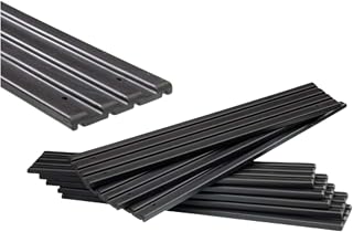TIE Down 86164 Bunk Slicks -3 in. x 16 in. 10 Pieces Black Standard Universal Fitment Direct Bolt-On Easy to Install Fits 2" x 6" and 2" x 4" Bunk Boards USA Made