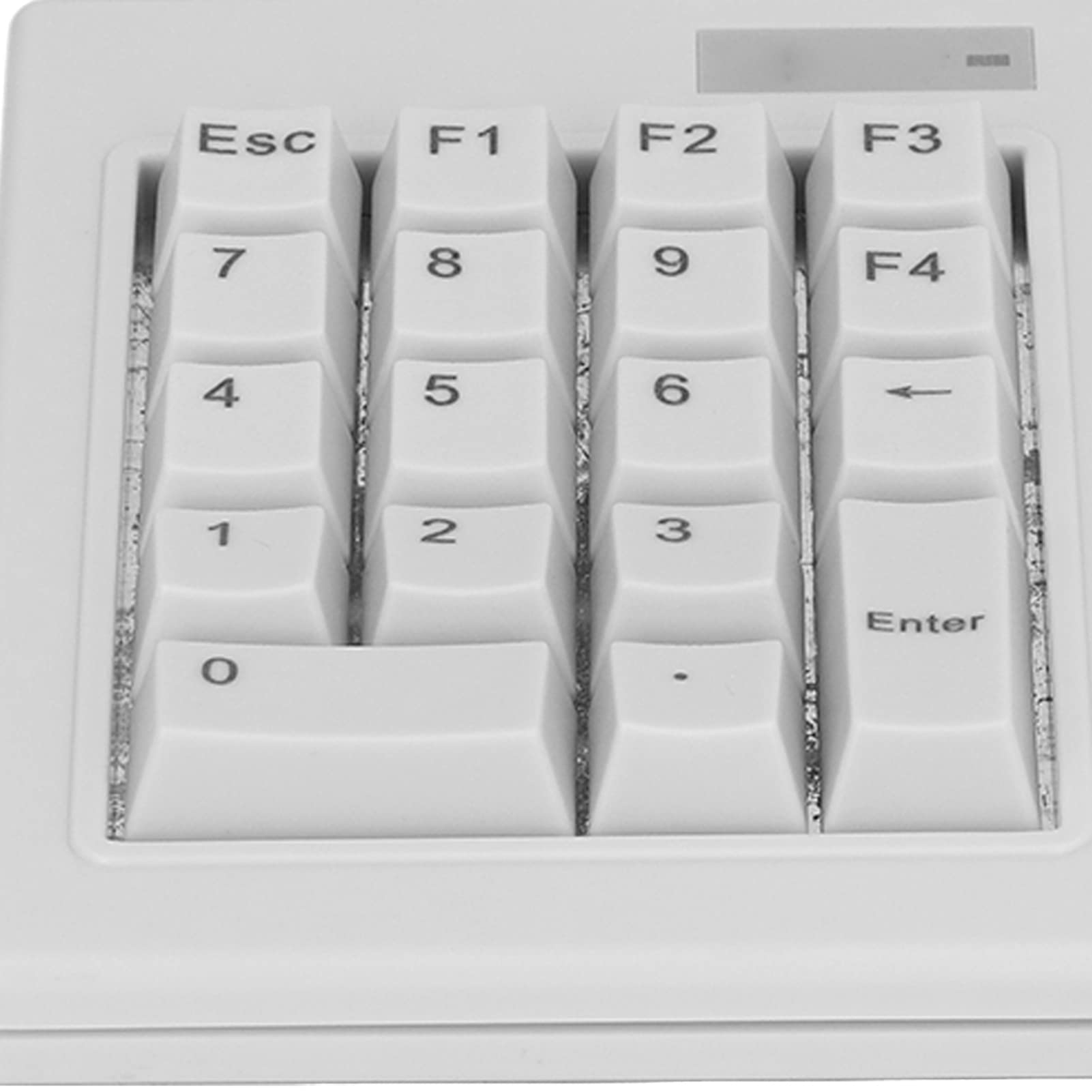flexman 18 Key Numeric Keypad, Wired Mechanical Linear Switch Number Pad Portable Financial Accounting Numeric Pad for Wins 95, for Wins 98, for NT, for ME, for 2000, for 2003
