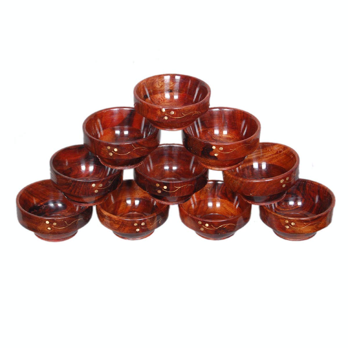UKALWooden Soup Bowl Set
