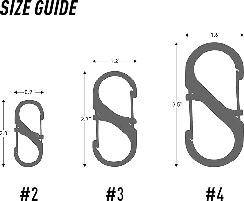 Miniatura 3 de Nite Ize Slidelock - Mosquetón de aluminio