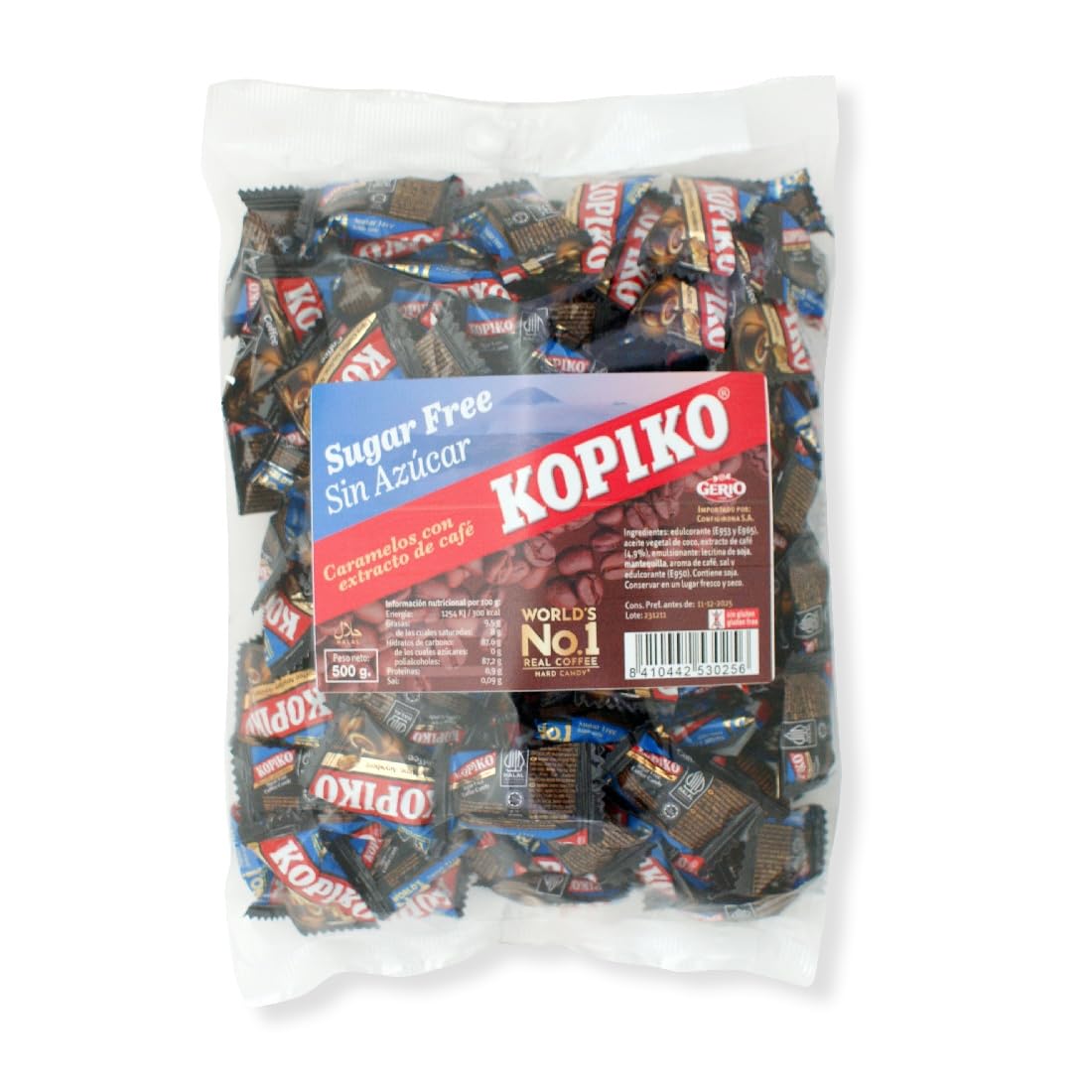 Kopiko Original Caramelo Café - Coffeeshot (Sin Azúcar 500gr) : Amazon.es:  Alimentación y bebidas