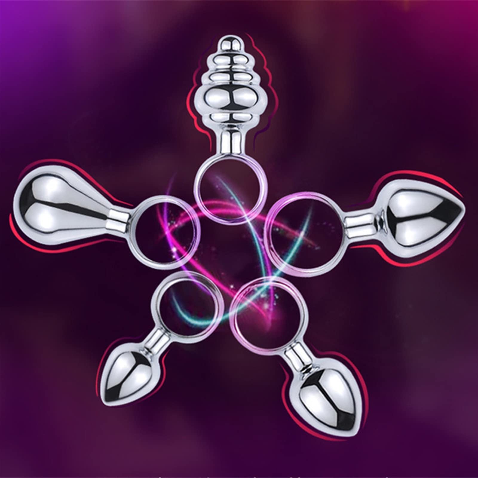 Amazon.com: AIMIAOQU Ring Shape Anal Plug Metal Pull Ring Butt Plug  Stainless Steel Smooth Ass Plug for Couple Sex Toys Anal Training (Color :  A-S, Size : 1 pc) : Health & Household
