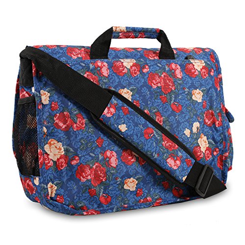 Image of J World New York Thomas Laptop Messenger Bag for Women & Men. Kids Computer Bookbag