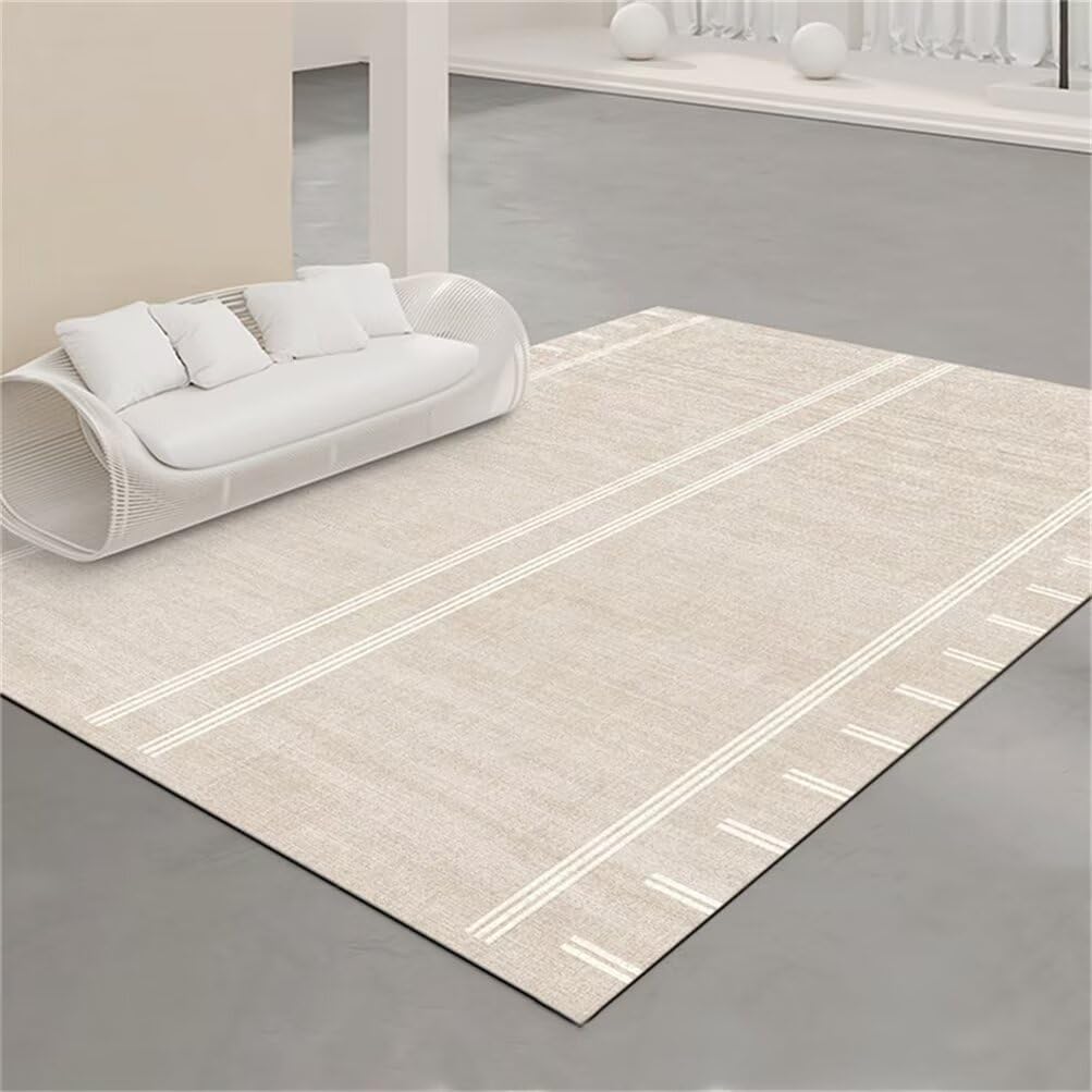 Tapis de chambre adulte moderne 70x140cm lavable pour petits espaces
