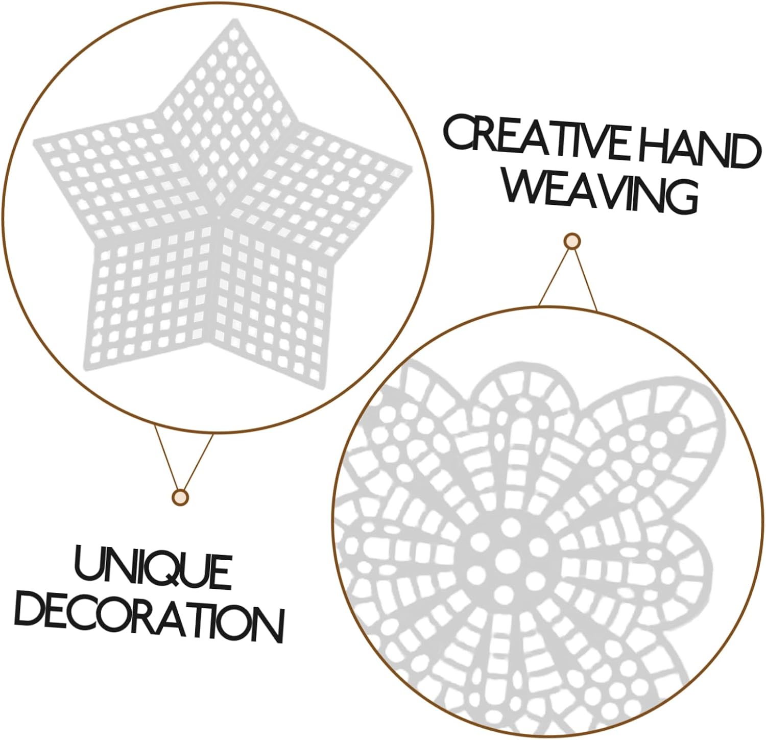 ULDIGI 25pcs Plastic Mesh Craft for Embroidery Projects Includes Heart Butterfly Shapes for Cross Knitting and Family Crafting Activities