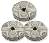 30 ft Rope Caulk Weather Tight Seal Draft Stopper Strip Weather Gray Self Stick Weatherization Keep Heat (3)