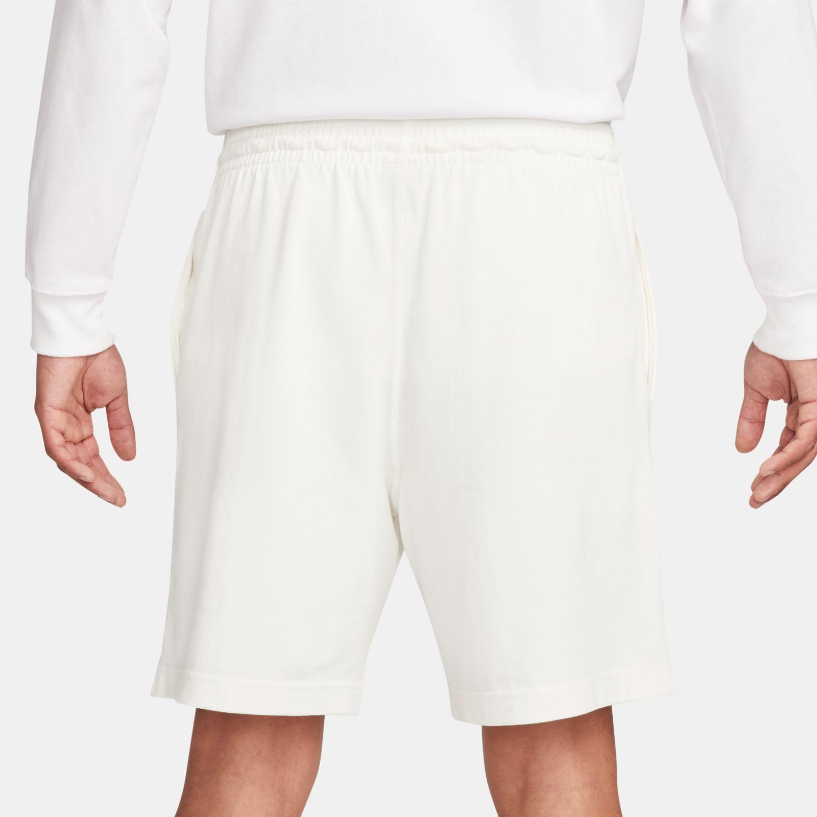 NIKE FQ4359-133 Club Shorts Hombre Sail/Black Tamaño L
