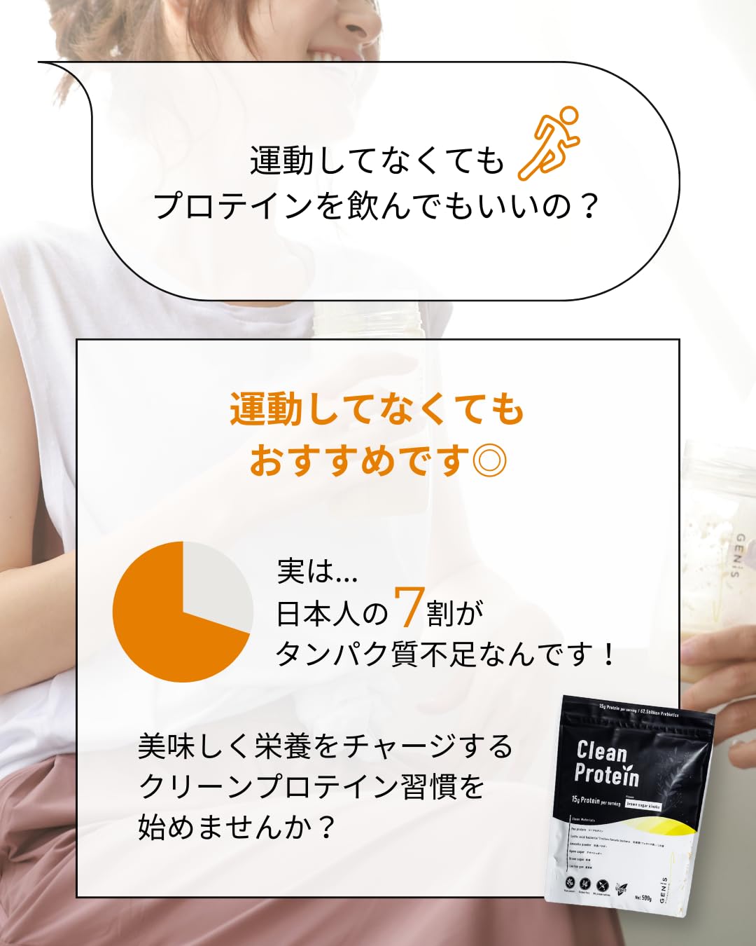 GENiSジェニスclean protein未開封 GENiS Professional | 商品詳細