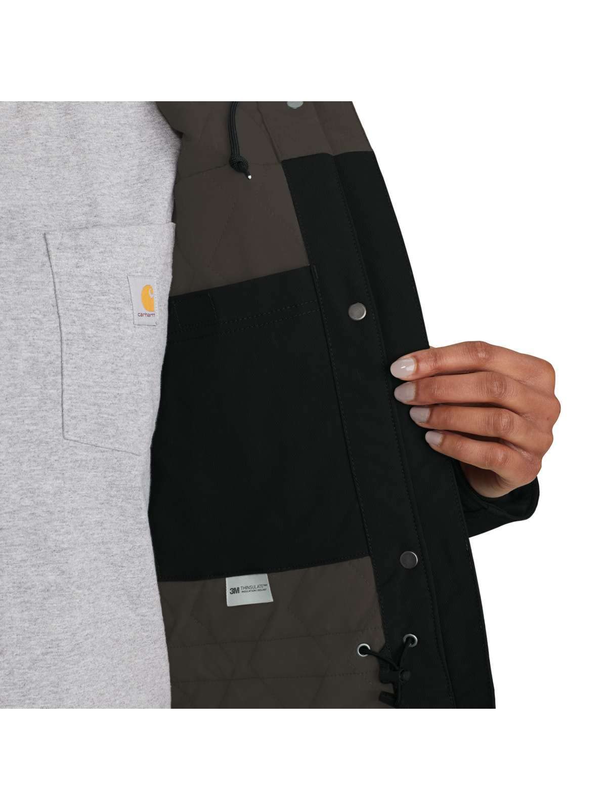 Carhartt Abrigo Tradicional Aislado Super Dux de Ajuste Relajado Chaqueta aislante Hombre