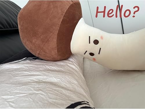 Miniatura 3 de Hofun4U Almohada de felpa de hongo, felpa rellena de hongos, almohada de felpa para sofá cama o automóvil, decoración del hogar, cumpleaños de niños