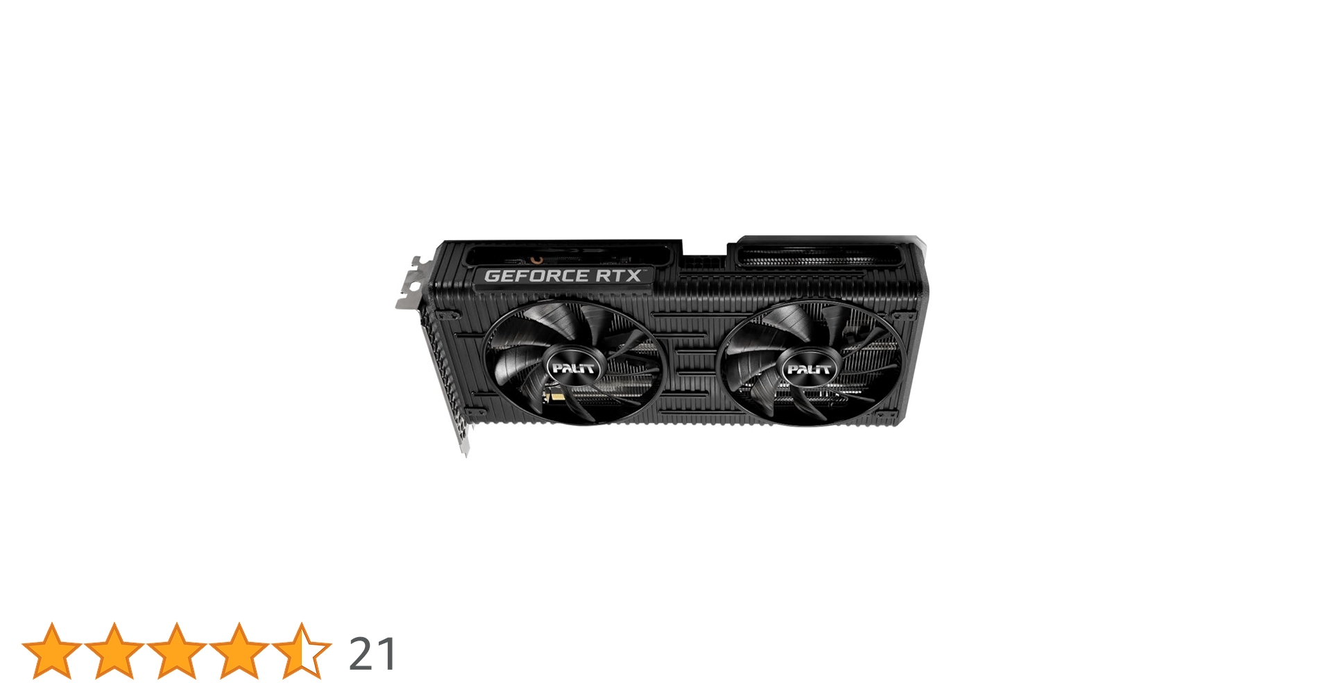【Palit製】GeForce RTX 3060 Ti 8GB【動作確認済】 最安クラスのGeForce RTX 3060 TiがPalitから、デュアルファン