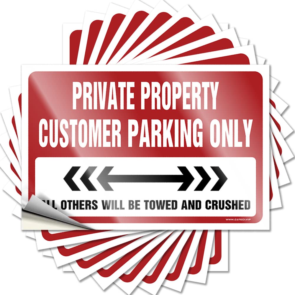 Mens Room Accessories, Tattoos Funny Hat Quote Stickers, Bookish No Residue Decals for Luggage | Tiki Party Favor Custom Private Property Customer Parking Only(12X18CM)