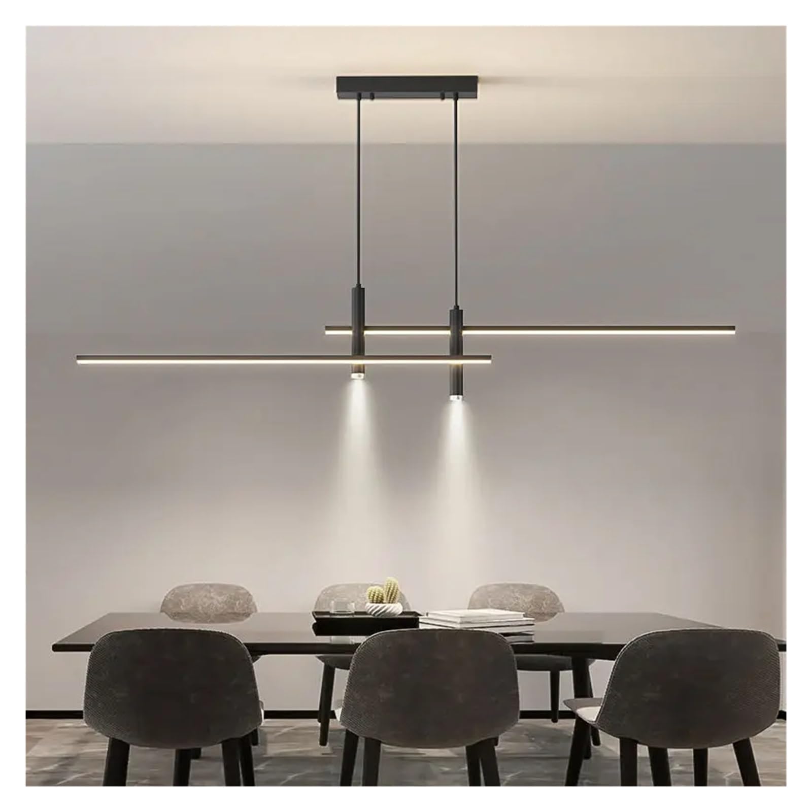 Lampe de pendentif LED pour table à manger et cuisine avec intensité variable - 8