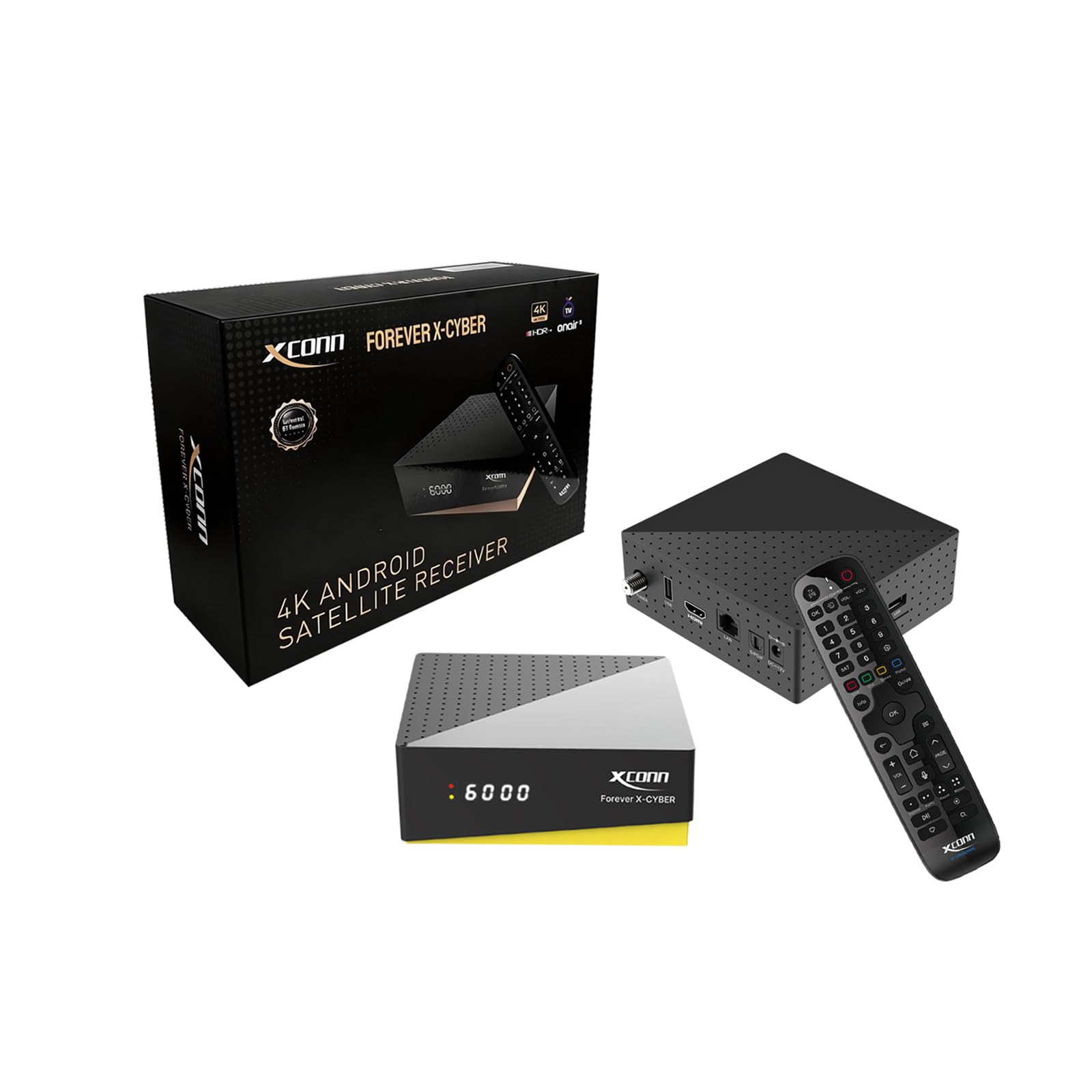 ACECONN XCONN Forever X-Cyber 4K TV Box Super Box Android Box 4GB