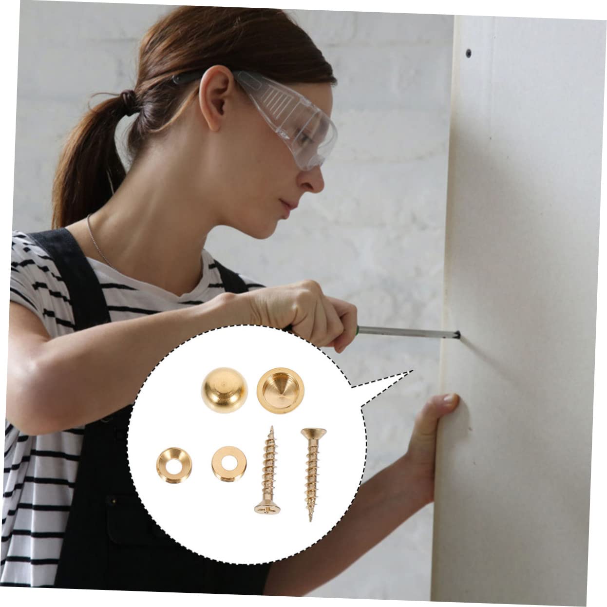 16pcs Thickened Self Tapping Screw Nails for Advertising Boards