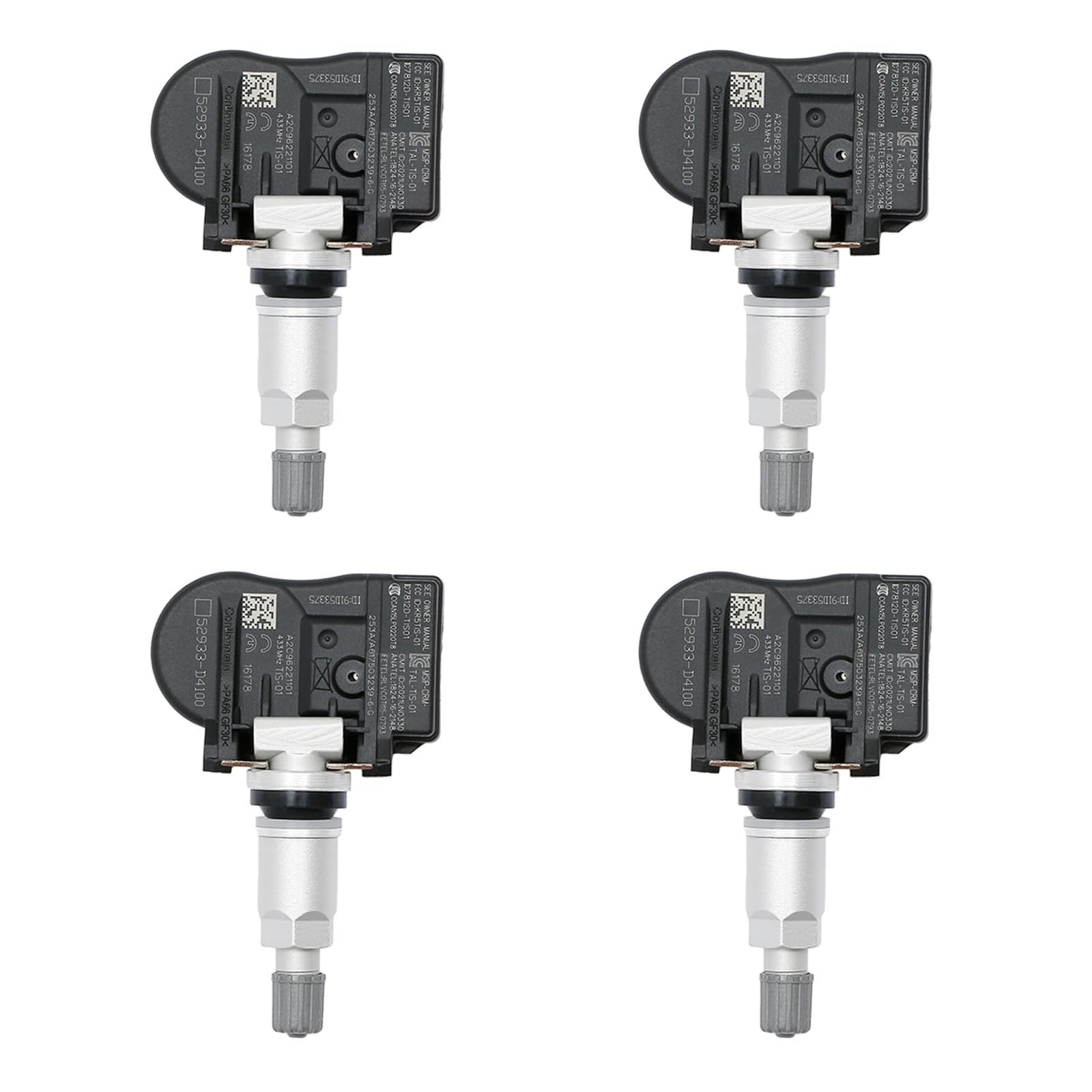 Capteur TPMS 52933-2S410 Pour Hyundai IX35, Elantra, I40 Et Kia Sportage - Système Surveillance Pression Pneus - Compatible Modèles Listés - 10