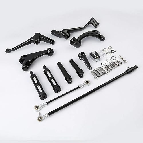 Miniatura 4 de TCT-MOTORPARTS Kit de Eslabones de Palancas de Estriberas de Control Delantero Compatible con Harley 2014-2022 Sportster Iron 883 XL883N Forty Eight