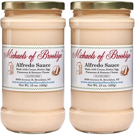 MICHAEL'S OF BROOKLYN Alfredo Sauce - The Authentic Taste of Italy