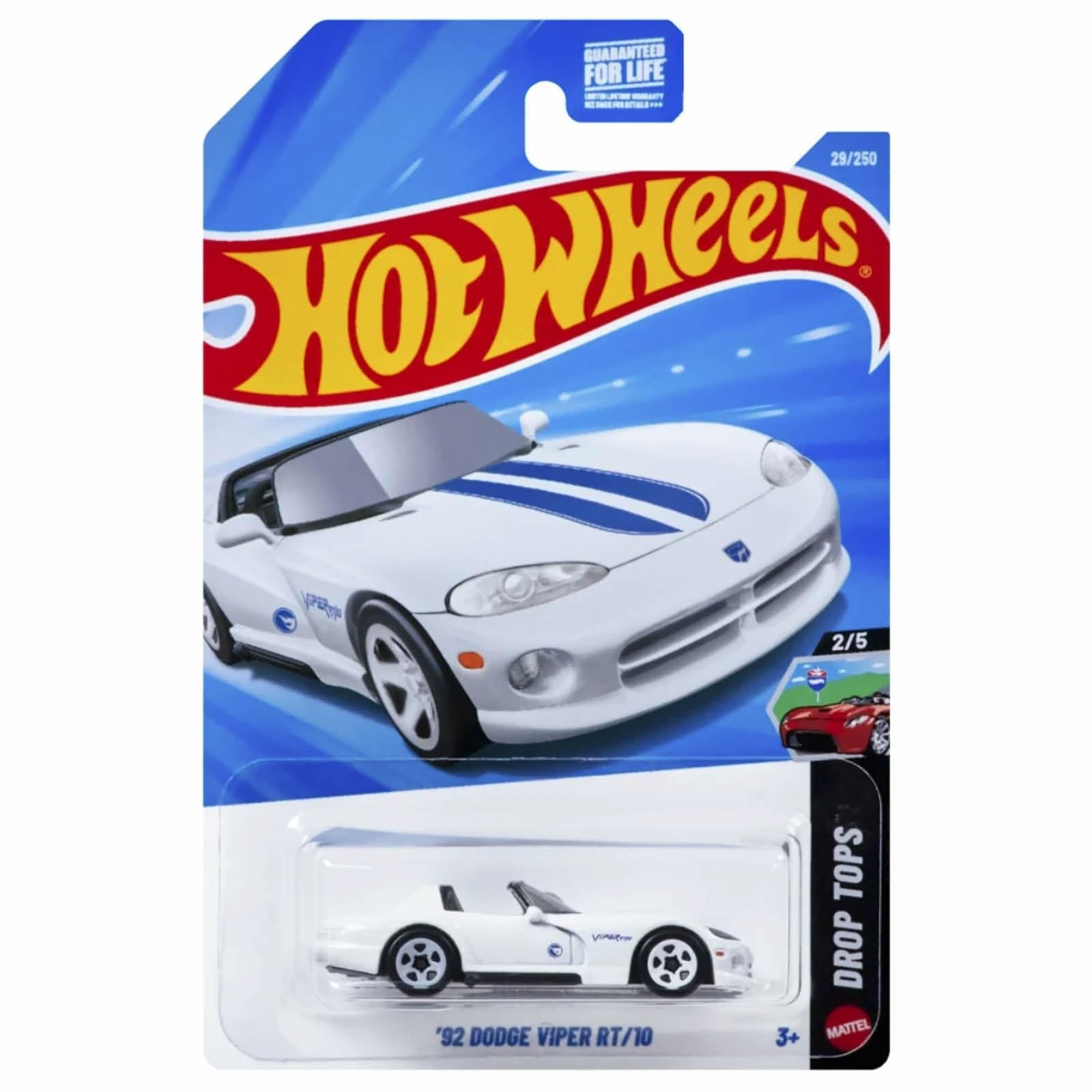 Amazon.com: Hot Wheels '92 Dodge Viper RT/10 [White] Treasure Hunt