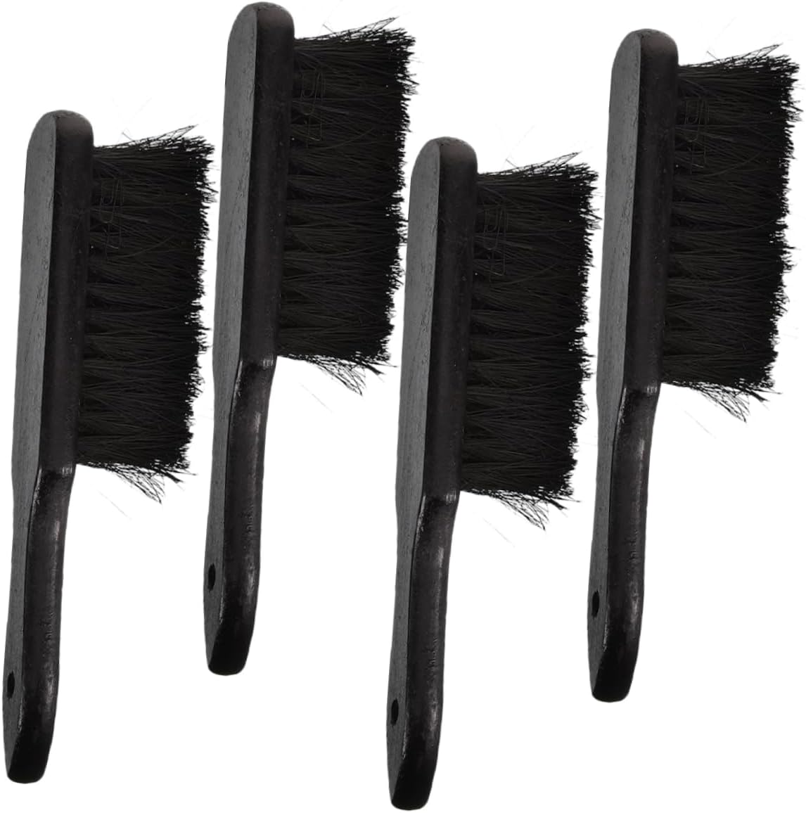 BESPORTBLE 4pcs Replacement Hearth Brush Scrub Brushes for Cleaning Non-Shedding Bristles for Fireplaces Fire Pits Grills