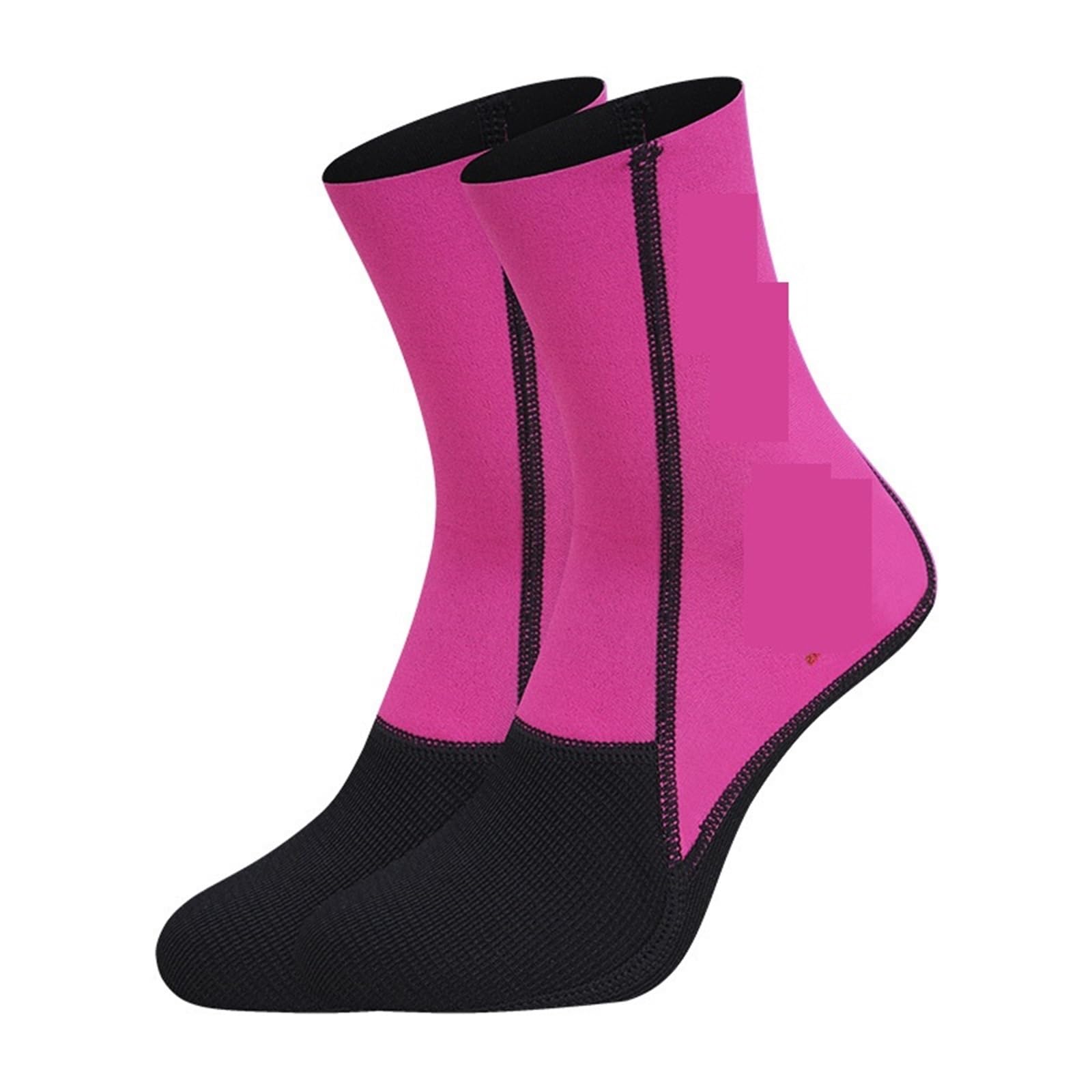 1,5 MM Neopren Tauchsocken Schwimmen Warme Socken Wassersport Lange Rutschfeste Tragbare Strandsocken