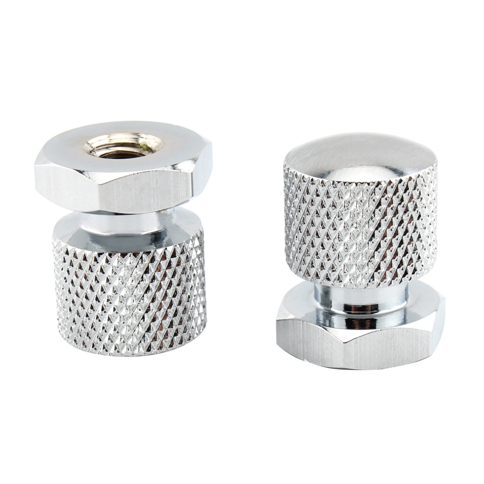 Para Nakrętki mocujące siedzenia Śruby do Harley Road King Fat Boy Electra Glide Softail