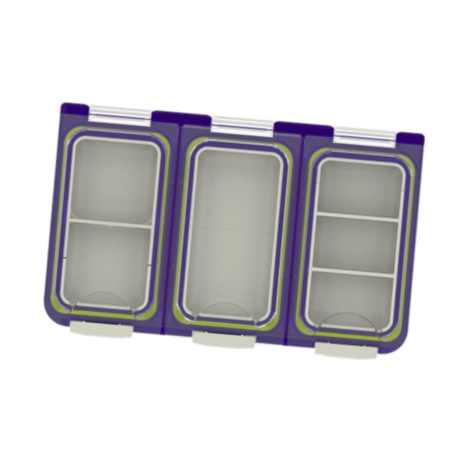 LOOM TREE® Pocket-Size Tackle Tray Box Fishing Box for Fly Fishing Freshwater Saltwater Purple | Fishing | Fishing Equipment | Tackle Boxes & Bags-image-11