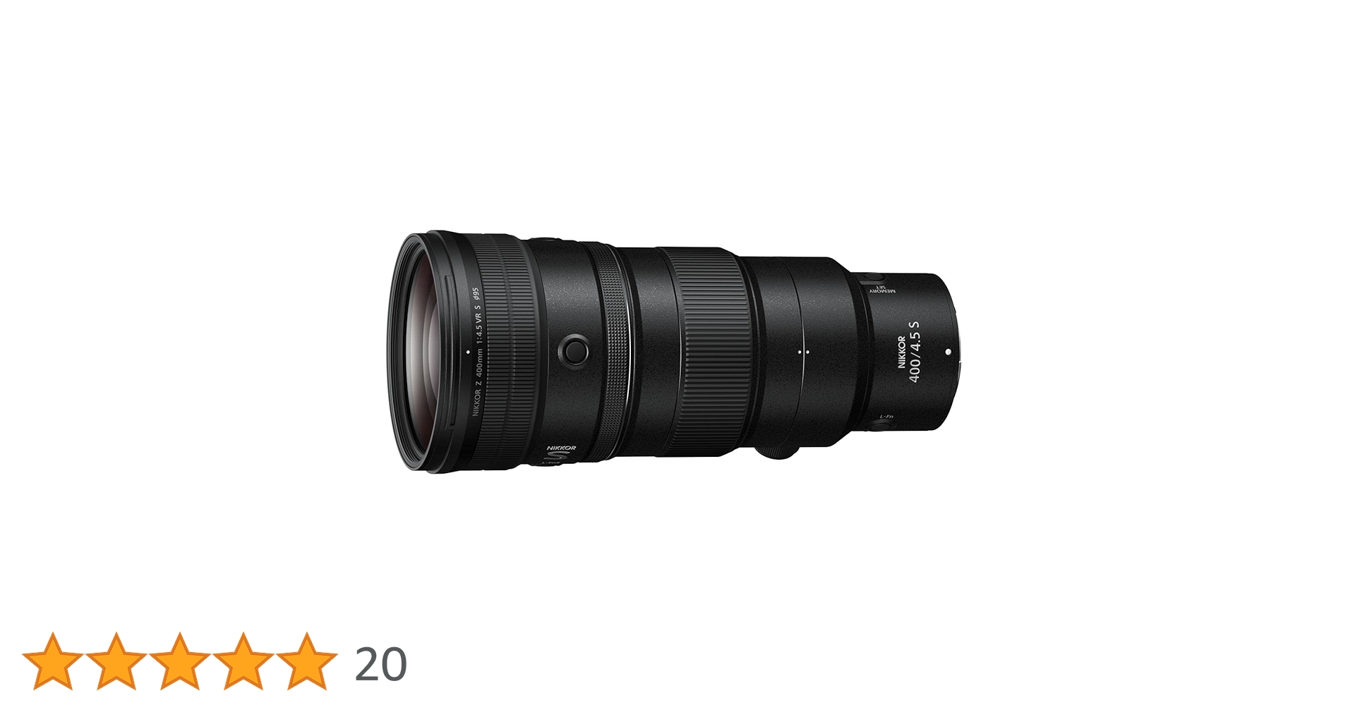Nikon NIKKOR Z 400mm F4.5 VR S メーカー保証残有 Amazon.com : Nikon NIKKOR Z 400mm f/4.5 VR S Black : Electronics