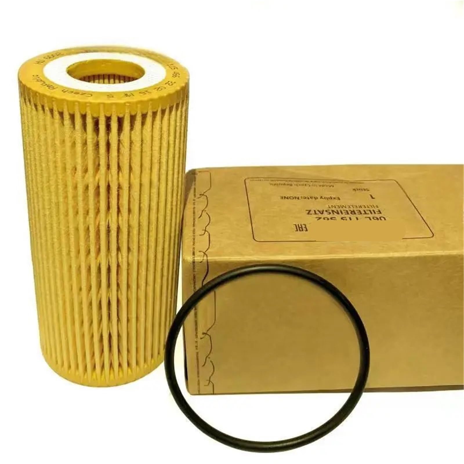 Junta filtro de aceite Filtro de aceite de motor 06L115466 06L115562 2.0 y 1.8 Compatible con Audi A3 A4 A5 A7 A8 Q5 Compatible con VW GOLF PASSAT POLO Compatible con Beetle Jetta(4PCS)