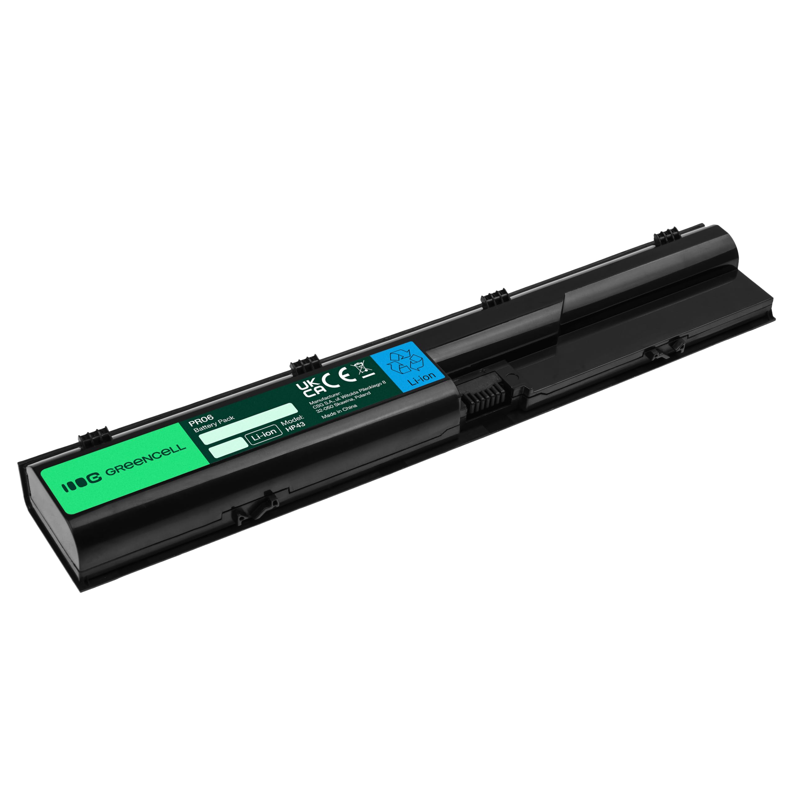 Green Cell PR06 PR09 633805-001 650938-001 HSTNN-LB2R HSTNN-OB2R HSTNN-DB2R Batterie pour HP ProBook 4330s 4430s 4530s 4535s 4540s 4545s 4331s 4431s 4435s 4445s 4446s Portable