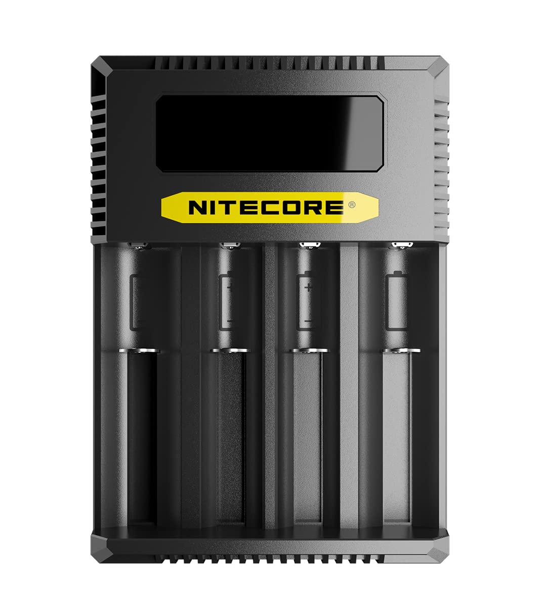 Nitecore Intelligent 4-bay USB-C Battery Charger, 3000mA Charging Speed, Compatible with Li-ion and NiMH/NiCd Batteries