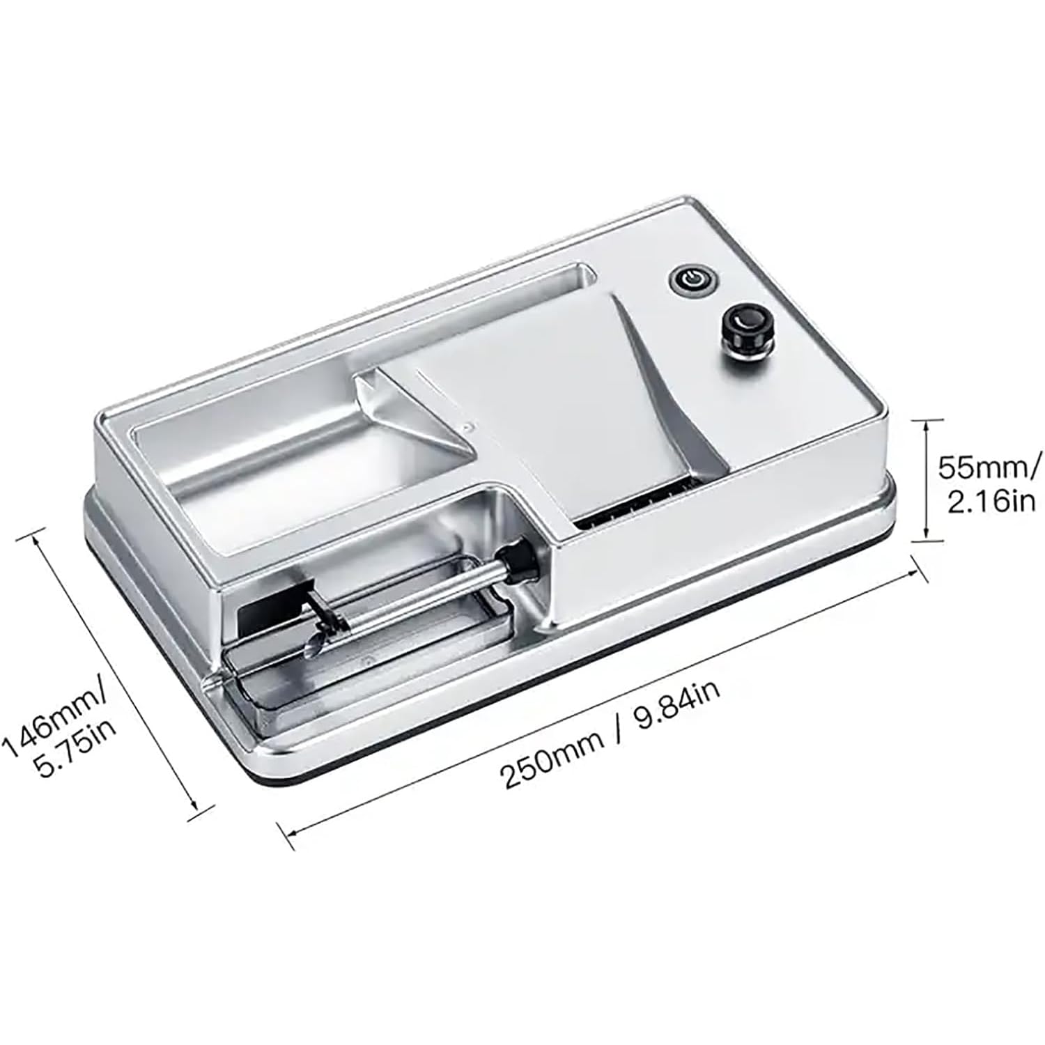 amazon cigarette rolling machines Amazon.com: Pveanns Electric Cigarette Rolling Machine, 6.5/8mm Cigarette  Rolling Machine, Smart Induction Pause/LED Count, Tightness Adjustable,  Self-Grinding Feed for Smoker : Health & Household