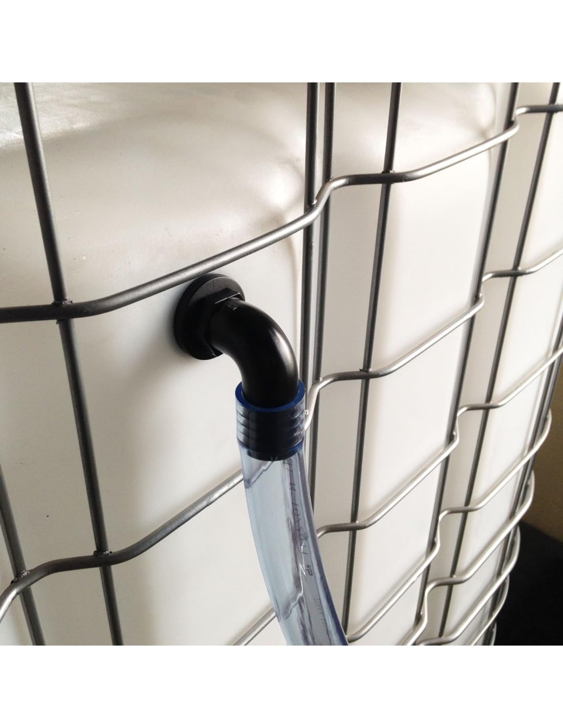 Multicuves - Pack trop-Plein cuve Eau Embout coudé Ø 20 mm + 2M Tuyau