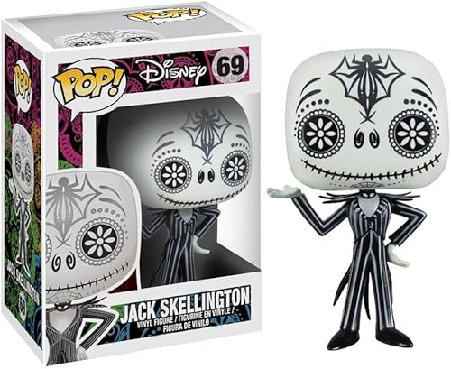 Figura de acción Day of the dead Jack Skellington de Funko Pop Disney