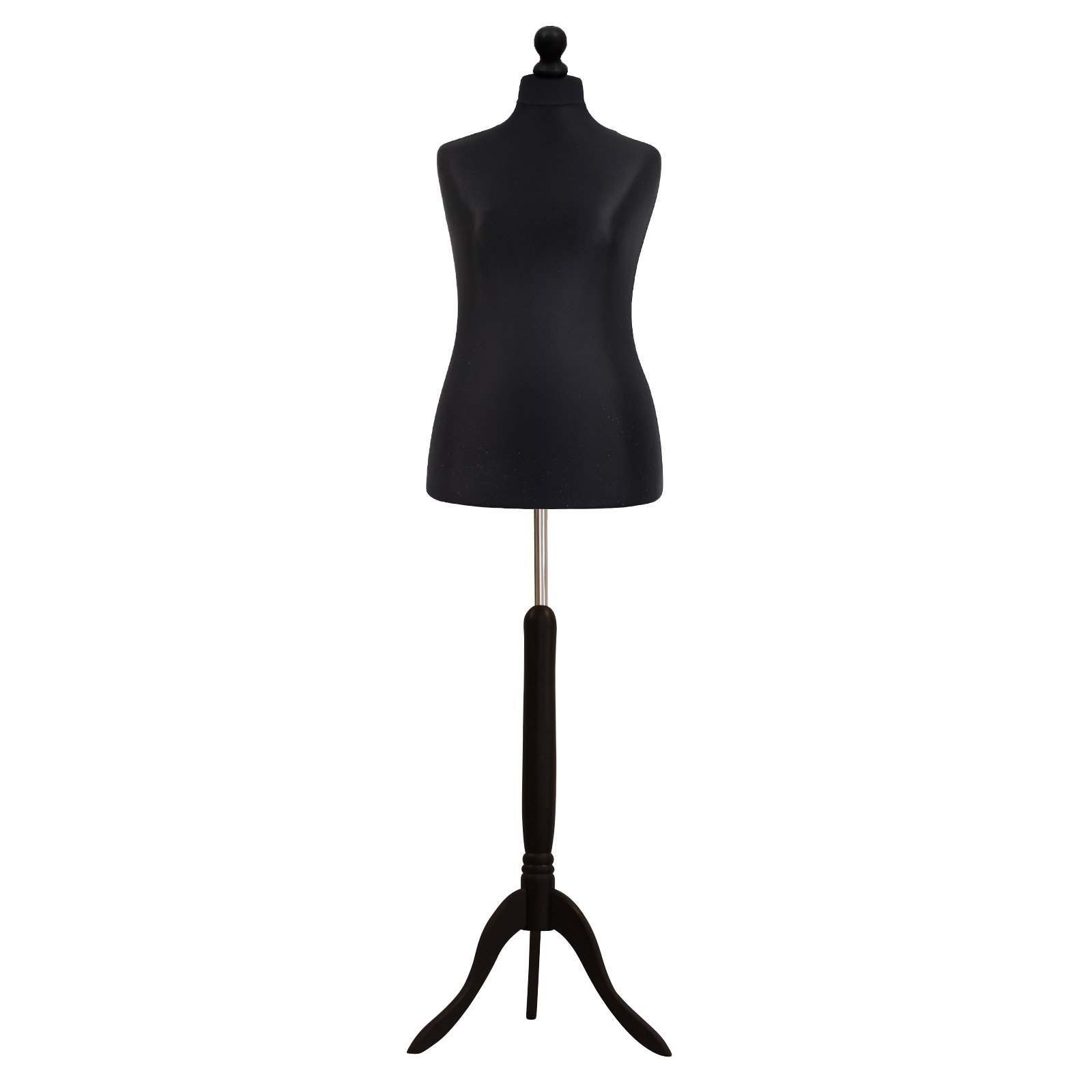 Size 18/20 Female Tailors Dummy Black Torso Retail Display Dressmakers Dummy🔥