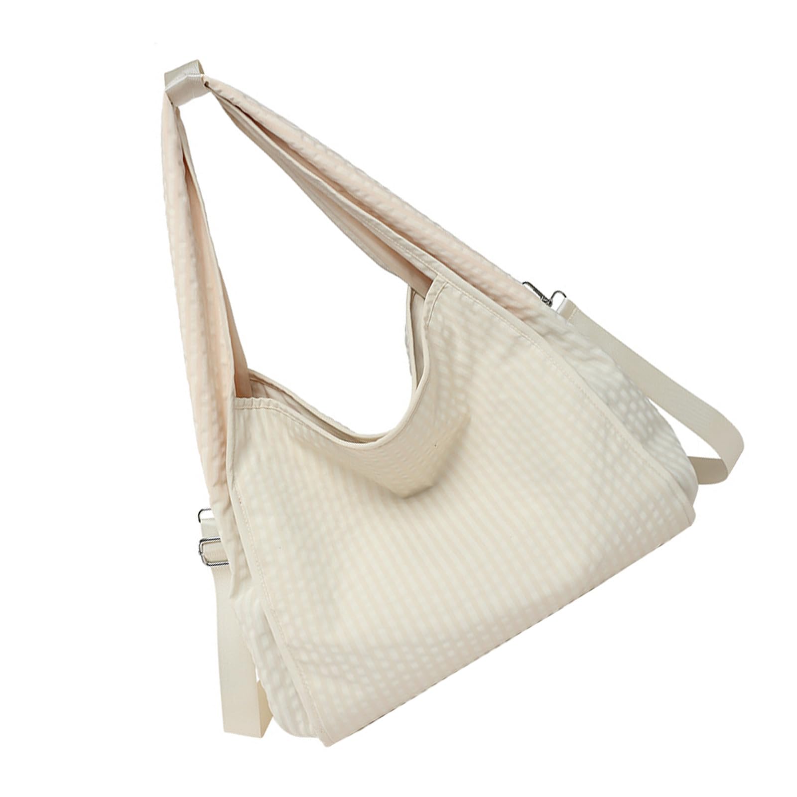 CAZSTYK Women ' s Slouchy Purse Shoulder Bag with Waffled Print and Ample Space for Essential Suitable for Various Occasion Slouchy Shoulder Bag