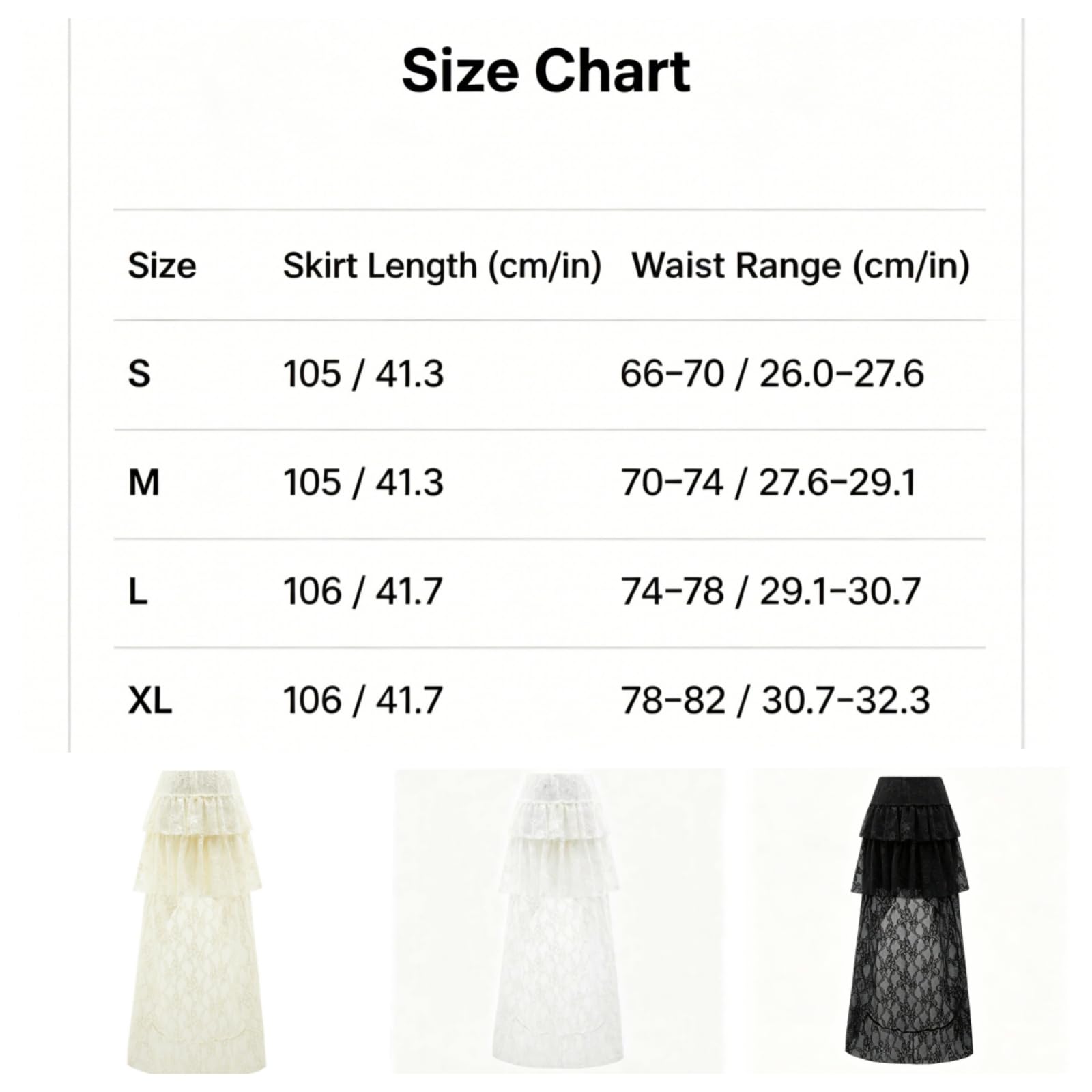 Generico Gonna Lunga Donna Y2K a Strati in Pizzo, Maxi Gonna Boho Floreale Asimmetrica con Volant, in Rete Trasparente – Stile Western Cowgirl per Vacanze