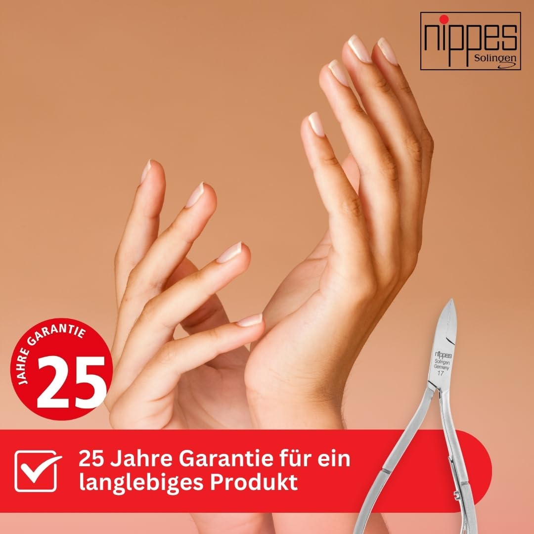 Nippes Solingen, pinza angolare in acciaio nichelato, 13 cm, 72 g