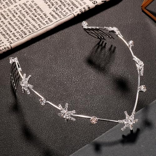 Accesorio de cabello Boho Silver Star para mujer miniatura 7