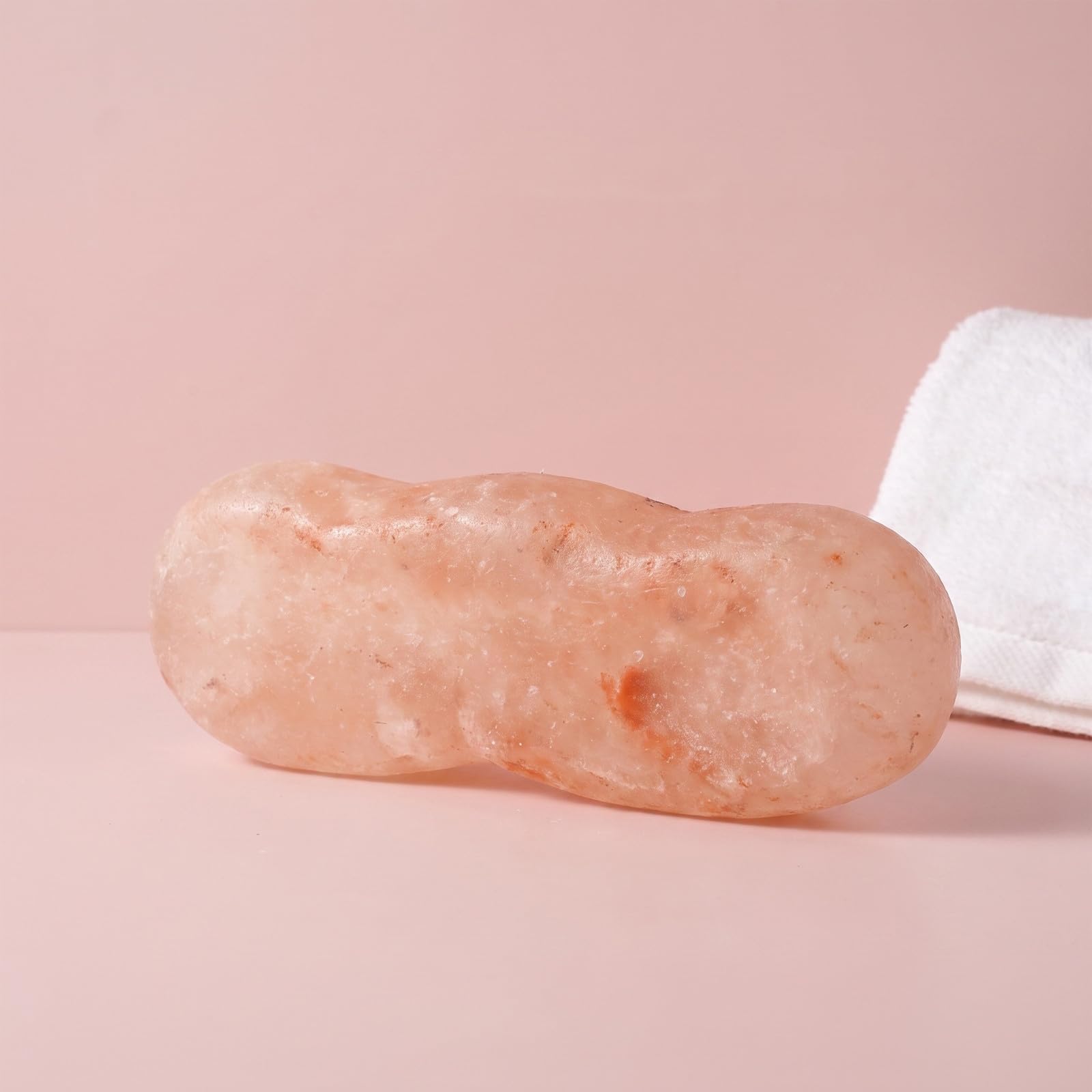 Zerodeko Piedras de sal del, barra de masaje facial de piedra de 5,71 x