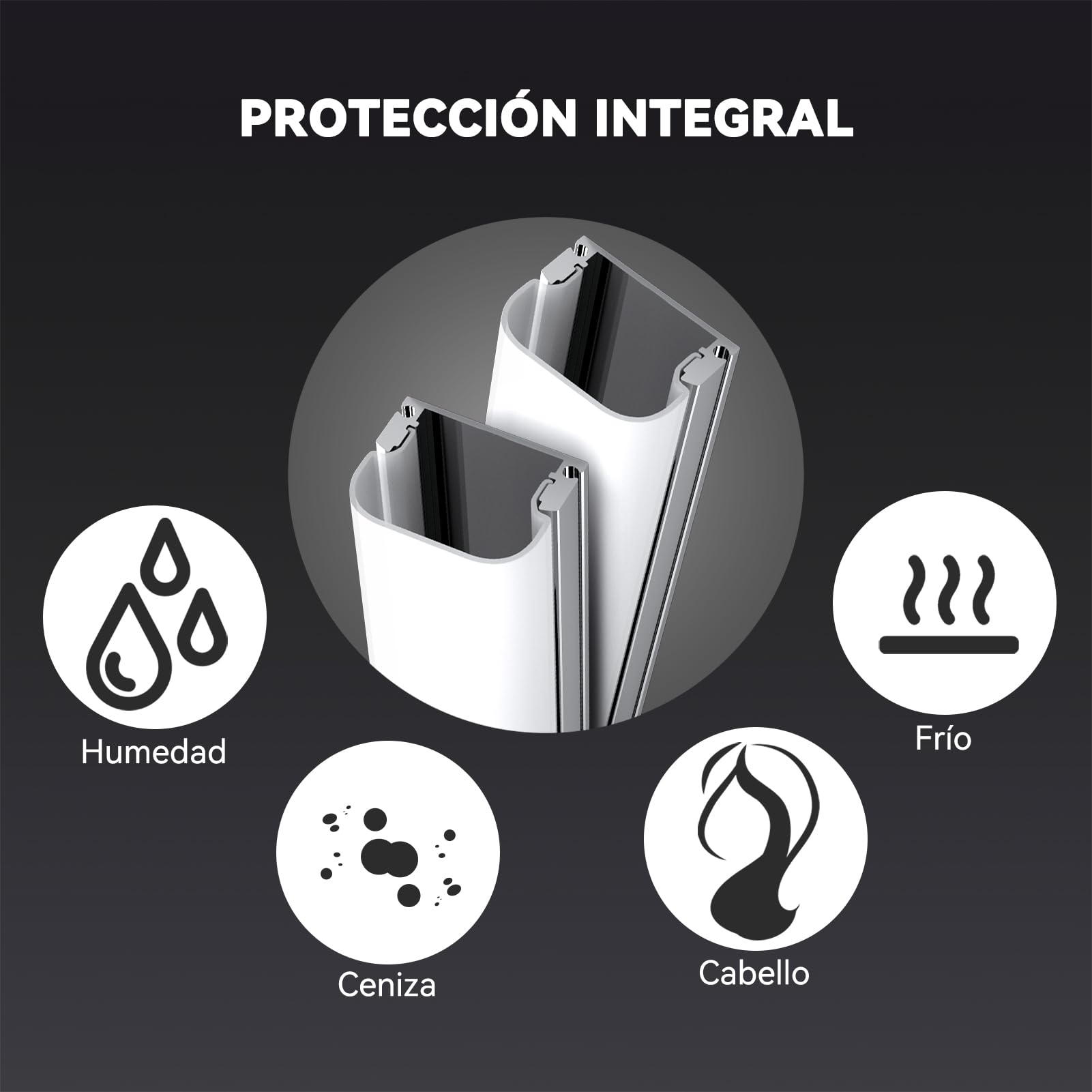 HOMMAND Perfil Aluminio Tira LED, 10 Pack 1m Perfil de Aluminio para LED Forma de U Altura añadida, Canal de aluminio LED, con Conector de Esquina, Adhesivo, Tapas finales, Clips de Montaje