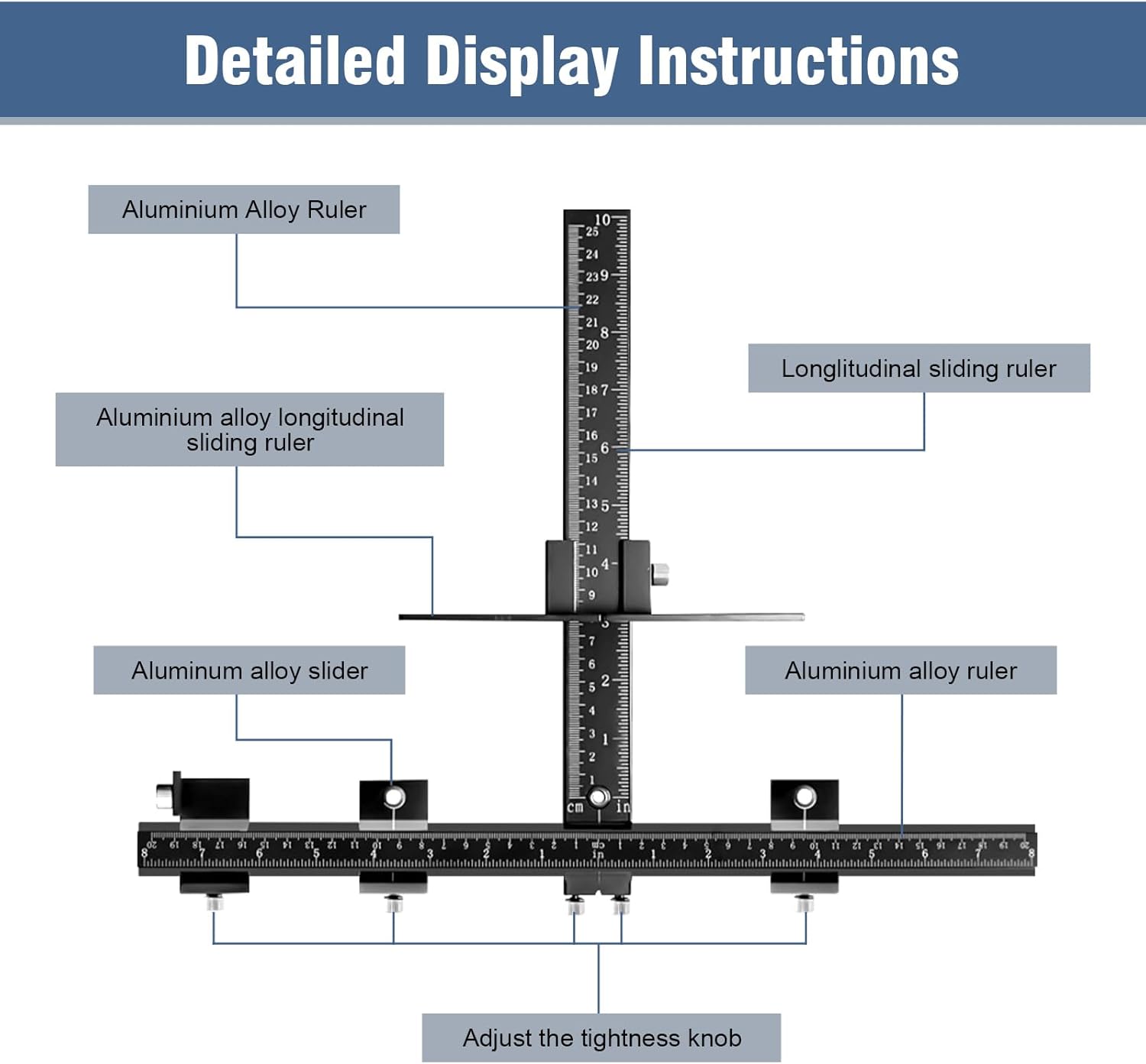 Cabinet Hardware Handle Jig, Template Tool Punch Locator Drill for Woodworking, Fast and Accurate