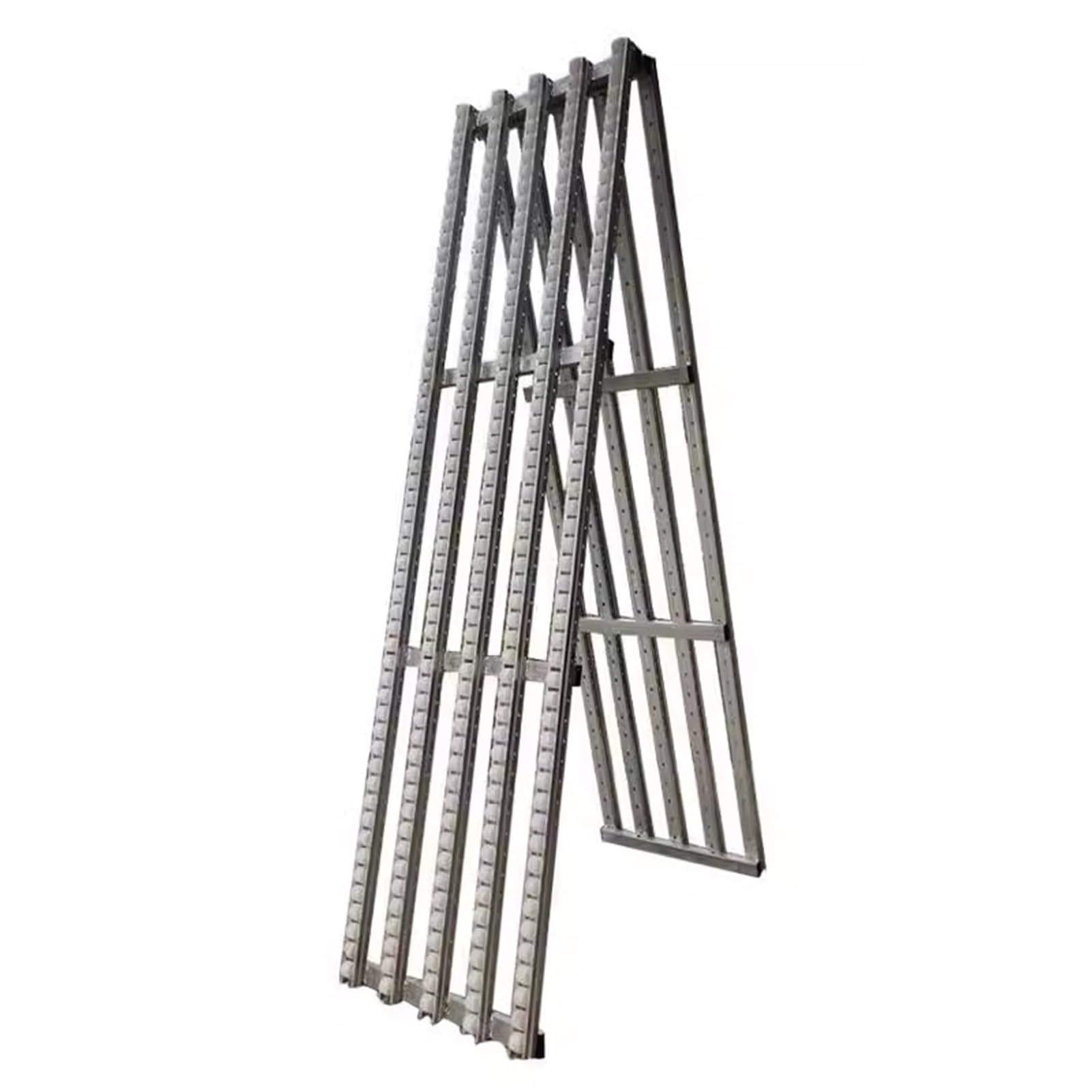 YJEUZCD Light-Duty Gravity Conveyor, ABS Plastic Roller Unpowered Roller Conveyor Slides, Warehouses Unloading Roller Line Unloading Pulley, 30/40/50cm (Color : Silver-(W) 30cm, Size : (L) 150cm)